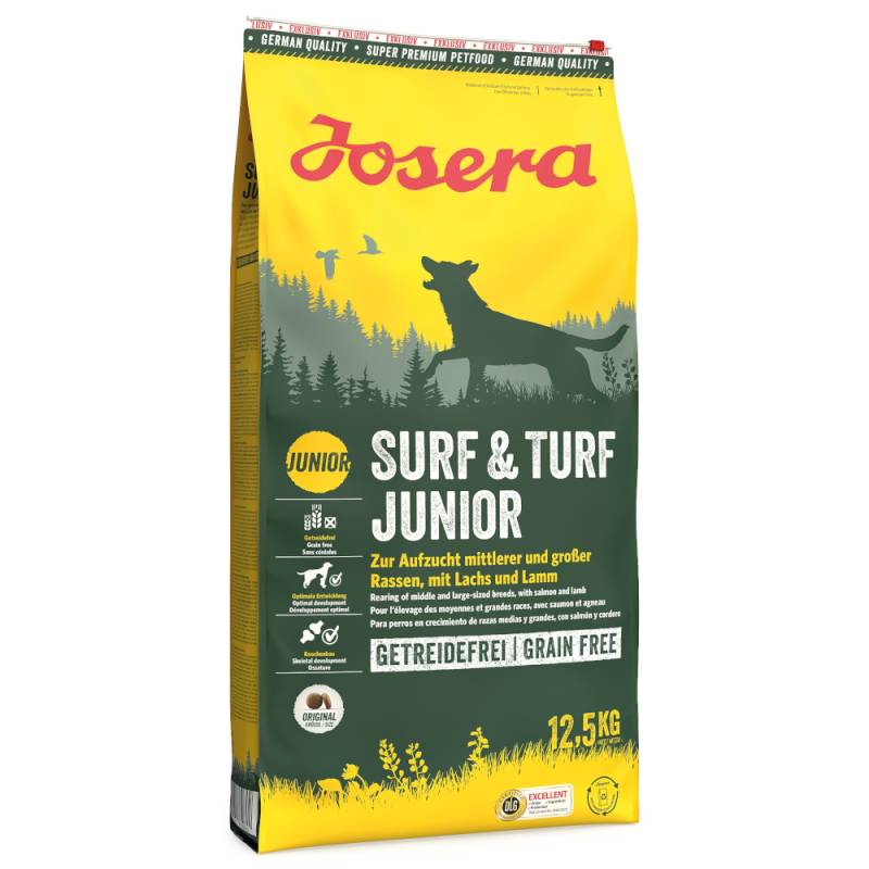 Josera Surf & Turf Junior mit Lachs & Lamm - 12,5 kg von Josera