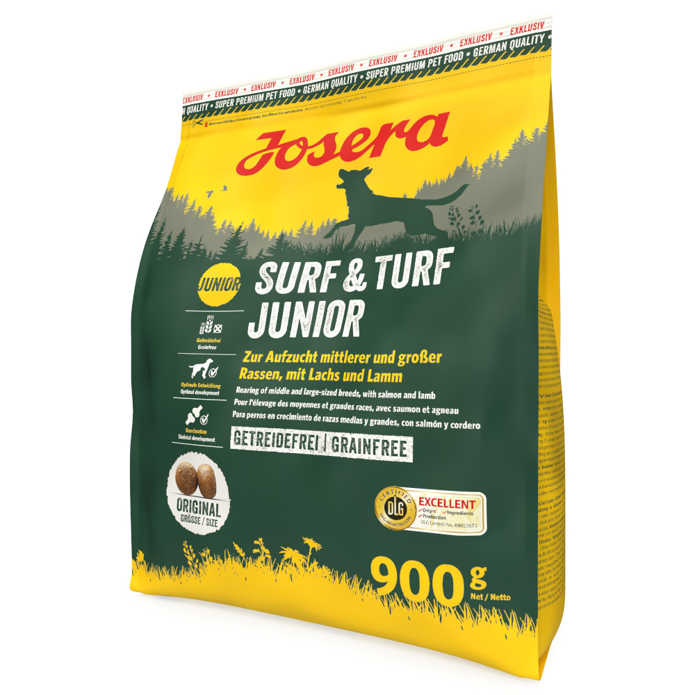 Josera Surf & Turf Junior mit Lachs & Lamm - 900 g von Josera