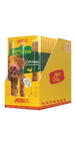 JosiDog Meat Sticks Chicken | 20x 33g Hundesnack von Josera