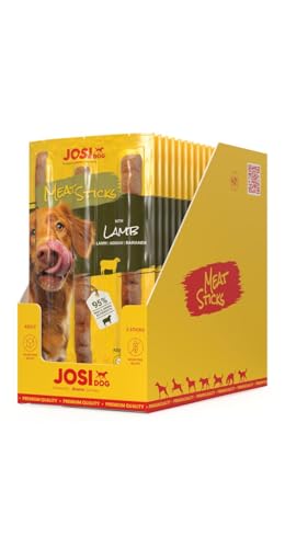 JosiDog Meat Sticks Lamb | 20x 33g Hundesnack von Josera