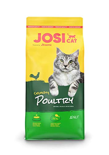 Josicat Trockenfutter für Katzen, Josera Katze, 18 kg, knusprig, Geflügel von Josera