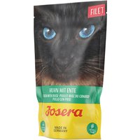 Sparpaket Josera Filet 48 x 70 g - Huhn mit Ente von Josera