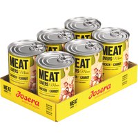 Sparpaket Josera Meatlovers Menü 12 x 400 g - Huhn & Karotte von Josera