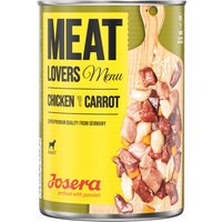 Sparpaket Josera Meatlovers Menü 12 x 800 g - Huhn & Karotte von Josera