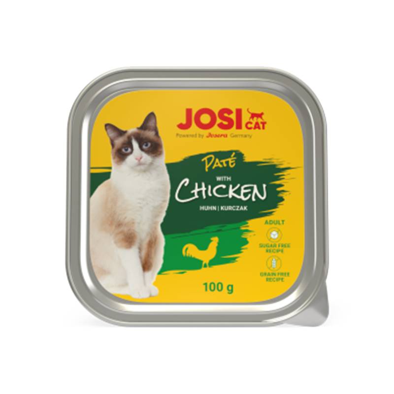 JosiCat Paté with Chicken 32x100g von JosiCat