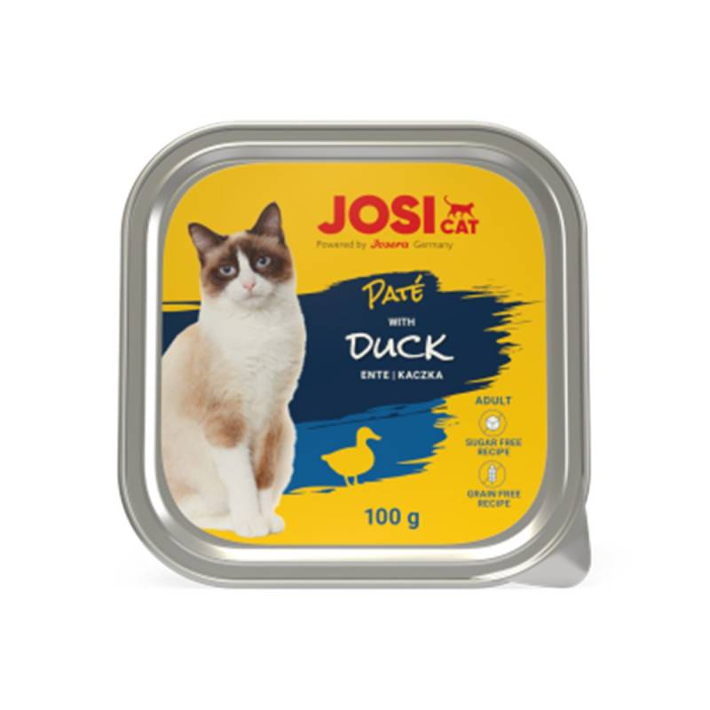 JosiCat Paté with Duck 32x100g von JosiCat