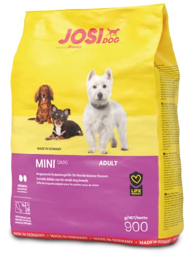 JosiDog Mini (900g) | Hundefutter für kleine Rassen | Premium Trockenfutter für ausgewachsene Hunde | powered by JOSERA | 1er Pack von JosiDog