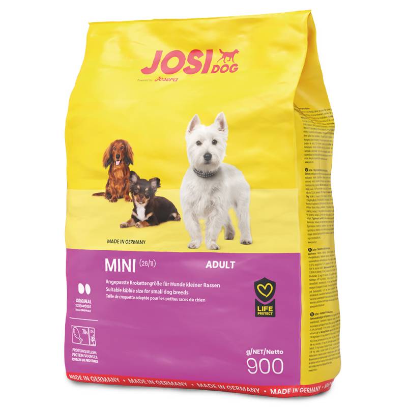 JosiDog Mini - Sparpaket: 5 x 900 g von JosiDog