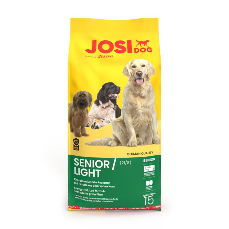 JosiDog Senior Light mit Huhn - 15 kg von JosiDog