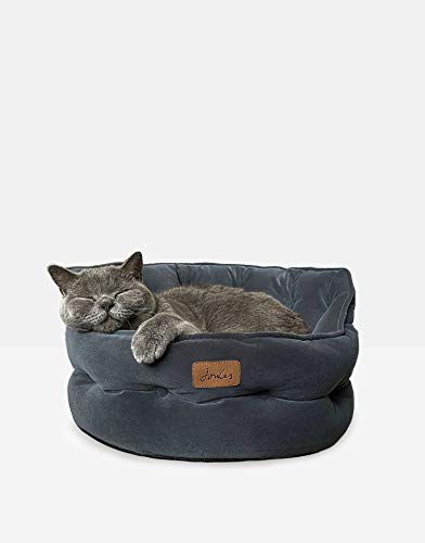 Joules Joules Rosewood Joules Chesterfield Hundebett, Größe S, Grau von Joules