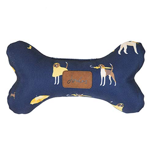 Rosewood Joules Hundespielzeug, Knochenmotiv, Marineblau von Joules