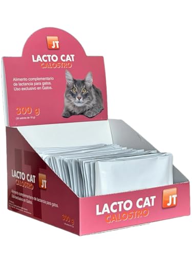 JTPHARMA Lacto Cat Kolostrum, 30 Beutel à 10 g, stillendes Ergänzungsfutter für Katzen. von Jtpharma