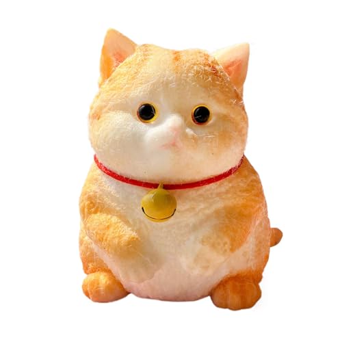 Antistress Katzenspielzeug | Stressabbau Sensorisches Spielzeug | Mochi Squeeze Spielzeug | Fidget Katzenspielzeug | Stress Mochi Squeeze Toys, Fidget Toy Cute Cat Cute Ultra Soft Reduzieren Druck von Jubepk