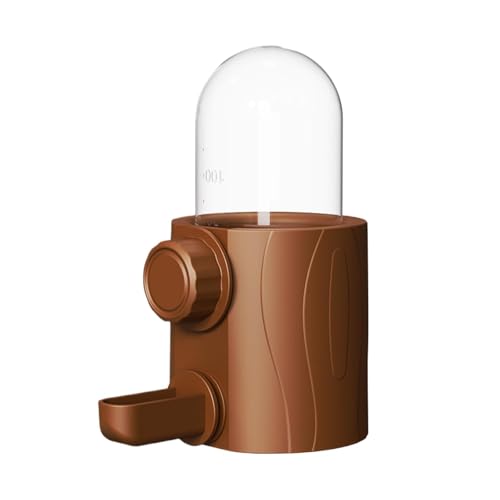 Automatischer Vogeltränker, 250 ml Wasser-Futterflasche, Haustierkäfig-Wasserspender, auslaufsicheres Design, einfaches Nachfüllen, ideal für Vogelkäfige, , kleine Haustiere von Jubepk