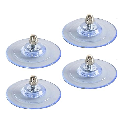 Cat Hammock Suction Cups, 4 Pieces Suction Cups, Cat Window Perch Suction Cups, PVC Suction Cups for Cat Bed, Cat Window Seat with Suction Pads, Maximum Weight 20 Kg Cat Bed Suction Cups for Window von Jubepk