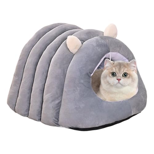 Enclosed Cat Bed, Cats House, Comfortable Pet Nest, Soft Cushioned, Indoor Hideaway for Kittens, Puppies, Rabbits, Small Pets for Apartment, Living Room, Bedroom, Play Area Comfort Use Enclosed Cat Bed, Cats House, Comfortable Pet Nest, Soft Cushioned, Indoor Hideaway for Kittens, Puppies, Rabbits, Small Pets for Apartment, Living Room, Bedroom, Play Area Comfort Use von Jubepk