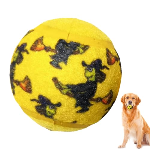 Hüpfbälle für Hunde | Interaktive Bälle mit Hexenmustern – Herding Jolly Ball Interaktives Haustierspielzeug, Hüpf- und Wasserspielzeug, Apportierbälle, Hüpfbälle für Hunde | Interaktive Bälle mit Hex von Jubepk