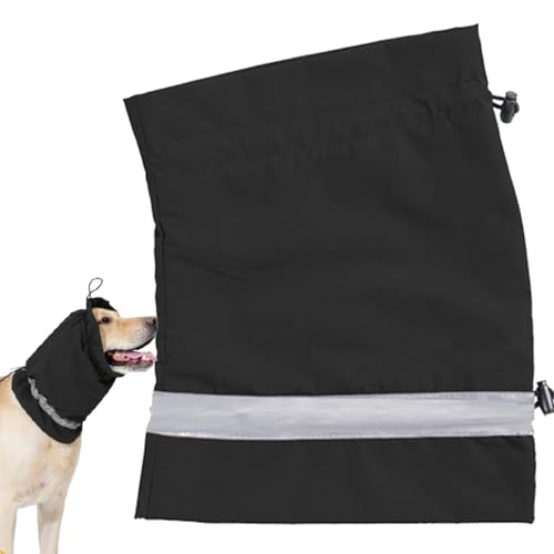 Hunde-Ohrenwickel, wasserdichter Hund, beruhigender Kapuzenpullover, warmer Hunde-Ohrenwickel, verstellbare Schnalle, Hunde-Halswickel, reflektierender Hunde-Ohrenwickel, Fellpflege-Stirnband für Hund von Jubepk