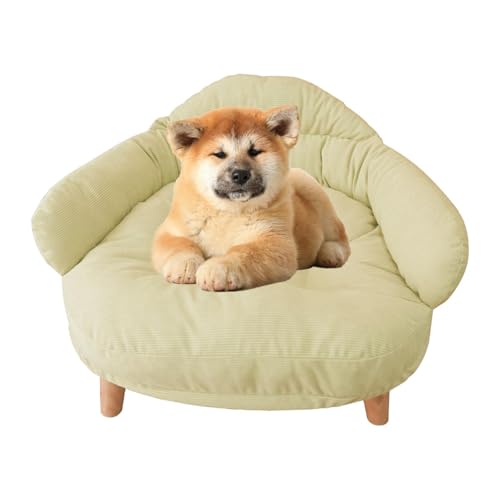 Hundecouchbett | Haustier-Schlafsofa | Orthopädisches Hundesofa | Luxuriöses Hundebett | Rutschfestes Hundebett Mit Beinen, Hundesofa, Couch | Weicher Haustier-Couch-Stuhl, Atmungsaktives Katzennestbe von Jubepk