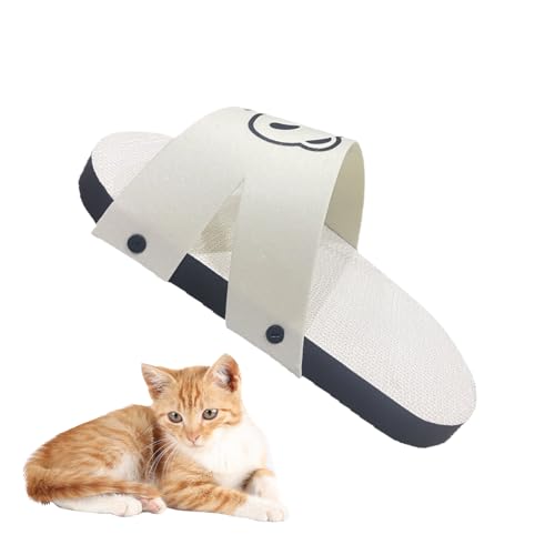 Jubepk Cat Scratching Board, Slippers Shape Cats Scratcher, Panda Pattern Pet Toy, Solid Cardboard Pad for Small, Medium, Large Kitten, Home, Pets Bed, Living Room, House, 19.69x10.63 Inches Jubepk Cat Scratching Board, Slippers Shape Cats Scratcher, Panda Pattern Pet Toy, Solid Cardboard Pad for Small, Medium, Large Kitten, Home, Pets Bed, Living Room, House, 19.69x10.63 Inches von Jubepk