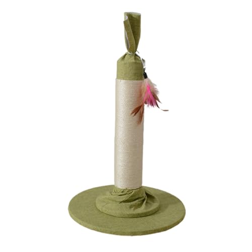 Kratzbaum Candy, Katzenkratzstange, Hoher Katzenkratzer, Indoor Cat Pole Hoher Katzenkratzbaum mit Süßigkeiten-Design, Stabile Stoffbasis, Ideal Für Kätzchen Und Erwachsene Indoor Katzen von Jubepk