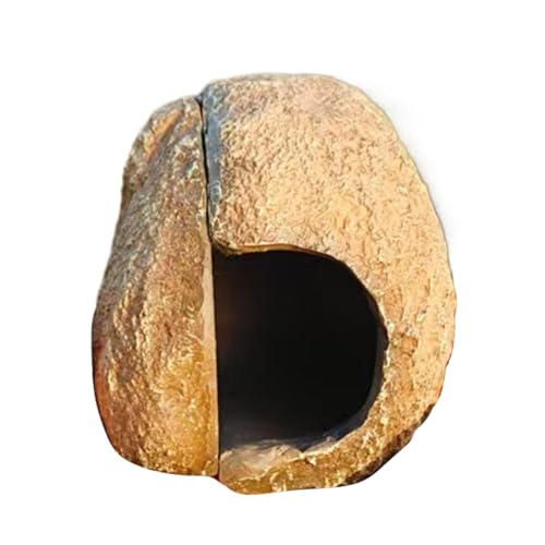 Reptile Cave Hide, Magnetic Fish Tank, Snake Hide Cave, Resin Hide Caves, Snake Cave and Reptile Hides Made from Resin with Magnetic Features for Shrimp, Gecko, Snake, and Turtle In Fish Tanks von Jubepk