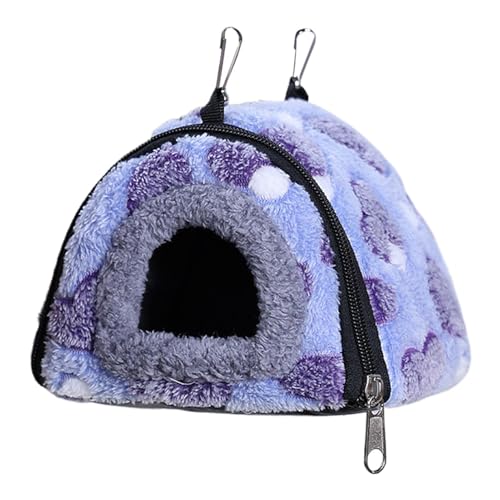 Small Hamster Bed, Hamster Bedding, Small Animal Bedding House, Dwarf Hamster Sleeping Bag, Hamster Nest with Thickened Bedding, 7.87x7.87x6.3 Inches Small Animal Bedding Bag for Hamsters or Hedgehogs von Jubepk