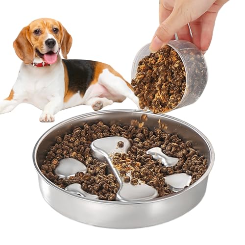 Jukeoiu Slow Feeder Napf - Hundenapf Für Welpen Mit Slow Feeder - Antirutschschale Verhindert Schlingfressen Interaktives Hundespielzeug Für Jukeoiu Slow Feeder Napf - Hundenapf Für Welpen Mit Slow Feeder - Antirutschschale Verhindert Schlingfressen Interaktives Hundespielzeug Für von Jukeoiu