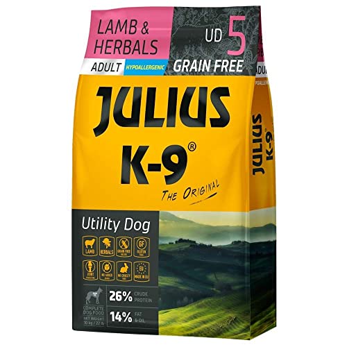 JULIUS-K9 - Erwachsen - Lam & Kräuter - Trockenfutter - 3 kg von Julius K-9