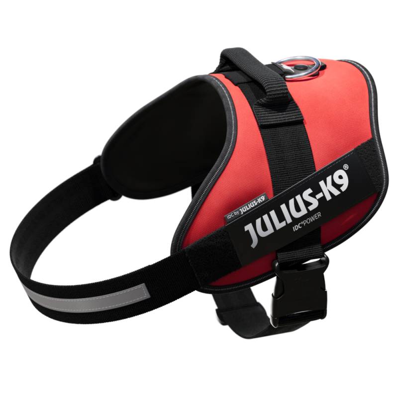 JULIUS-K9 IDC®-Powergeschirr - rot - Größe 2XL: Brustumfang 82 - 115 cm von Julius-K9