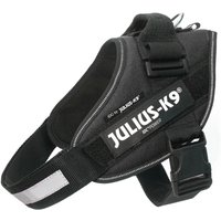 JULIUS-K9 IDC®-Powergeschirr - schwarz - Brustumfang 58 - 76 cm (Größe 0) von Julius-K9