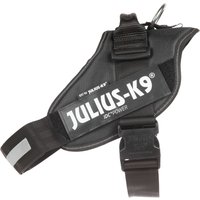 JULIUS-K9 IDC®-Powergeschirr - schwarz - Brustumfang 71 - 96 cm (Größe 2) von Julius-K9