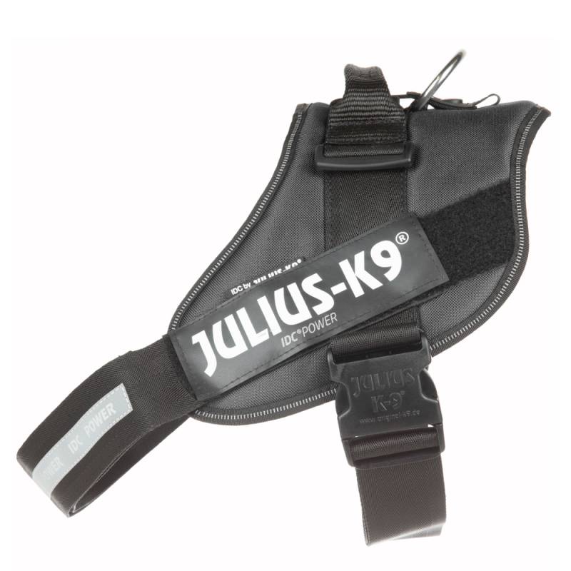 JULIUS-K9 IDC®-Powergeschirr - schwarz - Größe 3: Brustumfang 82 - 115 cm von Julius-K9