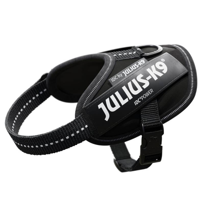 JULIUS-K9 IDC®-Powergeschirr - schwarz - Größe 2XS: Brustumfang 33 - 45 cm von Julius-K9