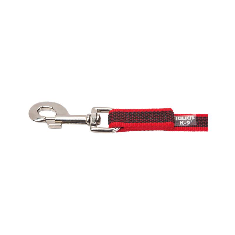 Julius K9 Antislip Leine + Handschlaufe - 10 m - Rot von Julius K9