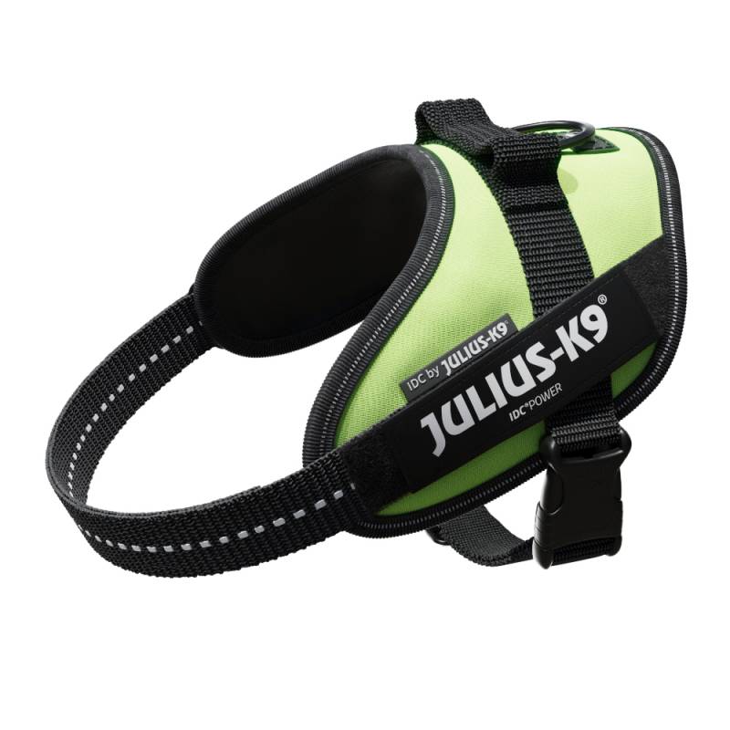 Julius-K9 IDC®-Powergeschirr - neon grün - Größe S: Brustumfang 49 - 67 cm von Julius-K9