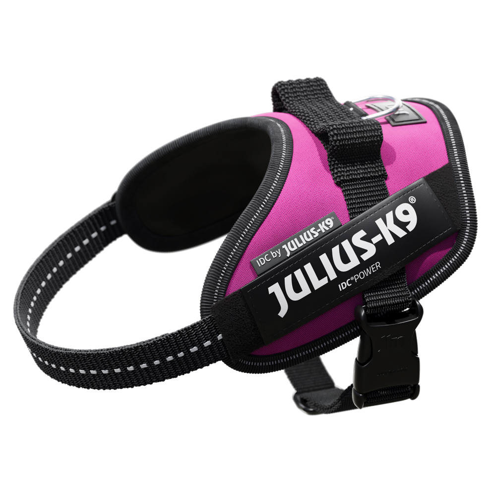 Julius-K9 IDC Powergeschirr, dunkelpink - Größe XS: Brustumfang 40 - 53 cm von Julius-K9