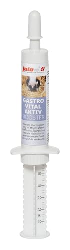 JuloVet Gastro Vital Aktiv Booster | 30 ml | Ergänzungsfuttermittel für Pferde | Kann die Säureregulierung im Magen-Darm-Trakt positiv beeinflussen | Einfach zu verabreichen von JuloVet