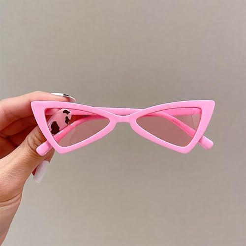 Modische Haustier-Dekoration, Katzenaugenform, Foto-Requisiten, Haustierbrille, Augenbekleidung, Haustierprodukte, Hunde-Sonnenbrille, Bekleidung und Zubehör, Hunde-Sonnenbrille, Rosa von Junfamilee