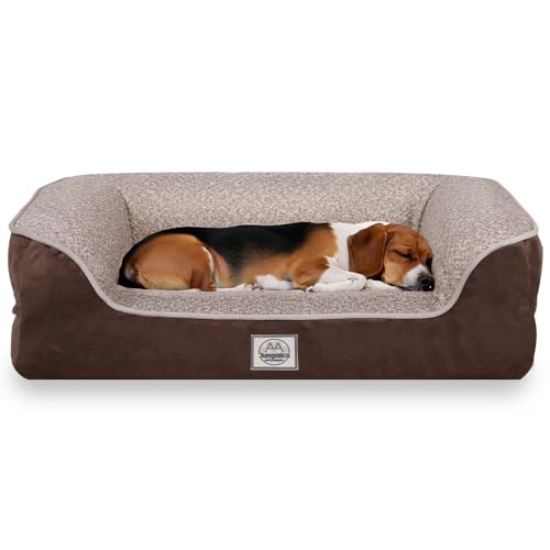 Jungolica Pet Products Sezar Hundebett (Braun, L) von Jungolica Pet Products