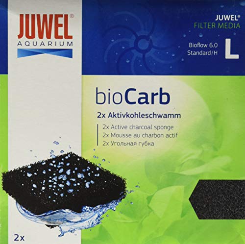 Juwel Aquarium 88109 BioCarb Aktivkohleschwamm, L (Standard) von Juwel Aquarium