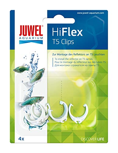 Juwel Aquarium 94035 HiFlex T5 Clips, 4 Stück (4er Pack) von Juwel Aquarium