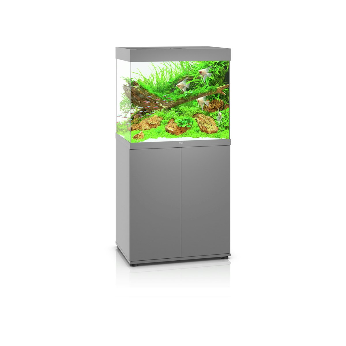 JUWEL Lido 200 LED Aquarium mit Unterschrank grau