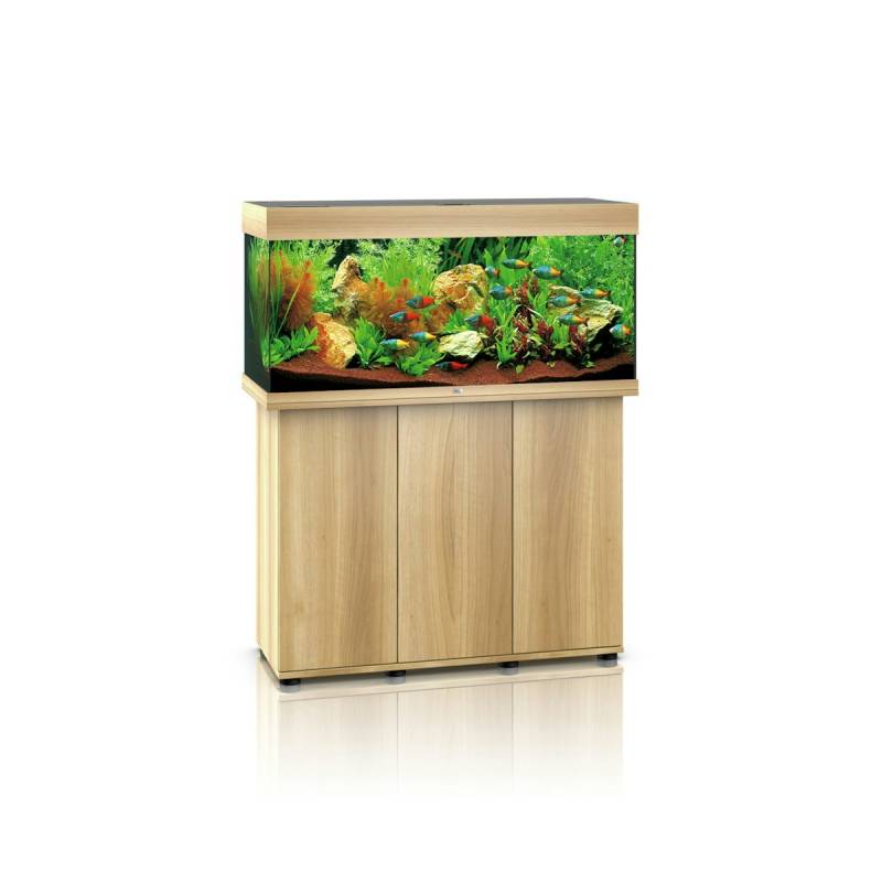 JUWEL Rio 180 LED Aquarium mit Unterschrank helles Holz