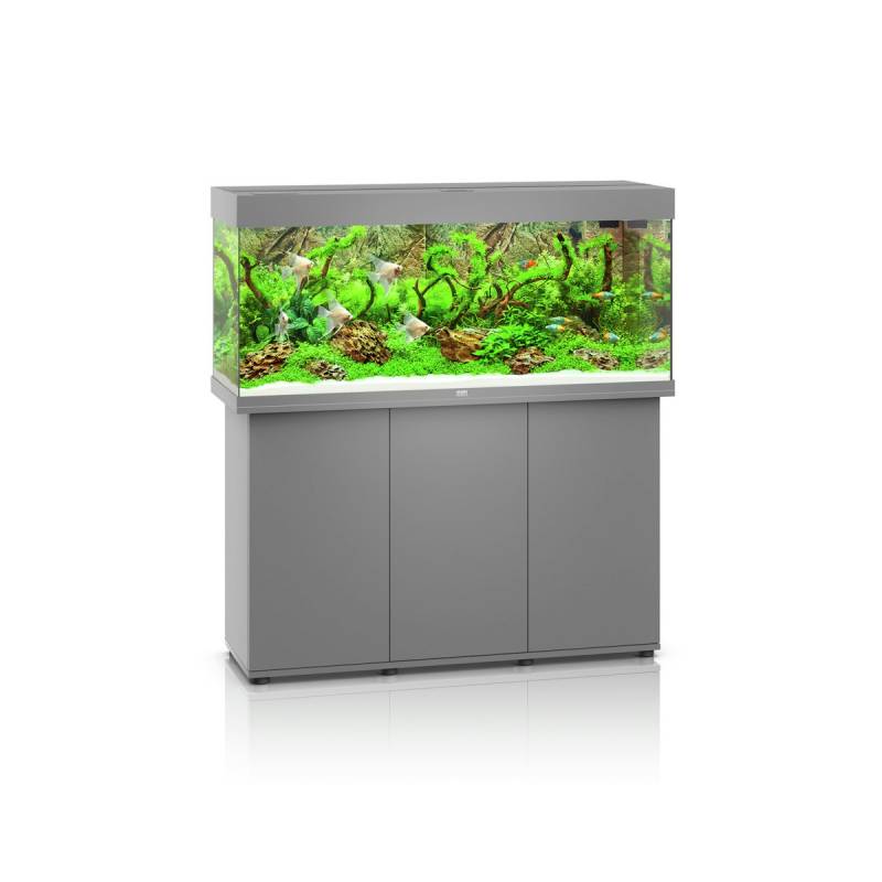 JUWEL Rio 240 LED Aquarium mit Unterschrank grau