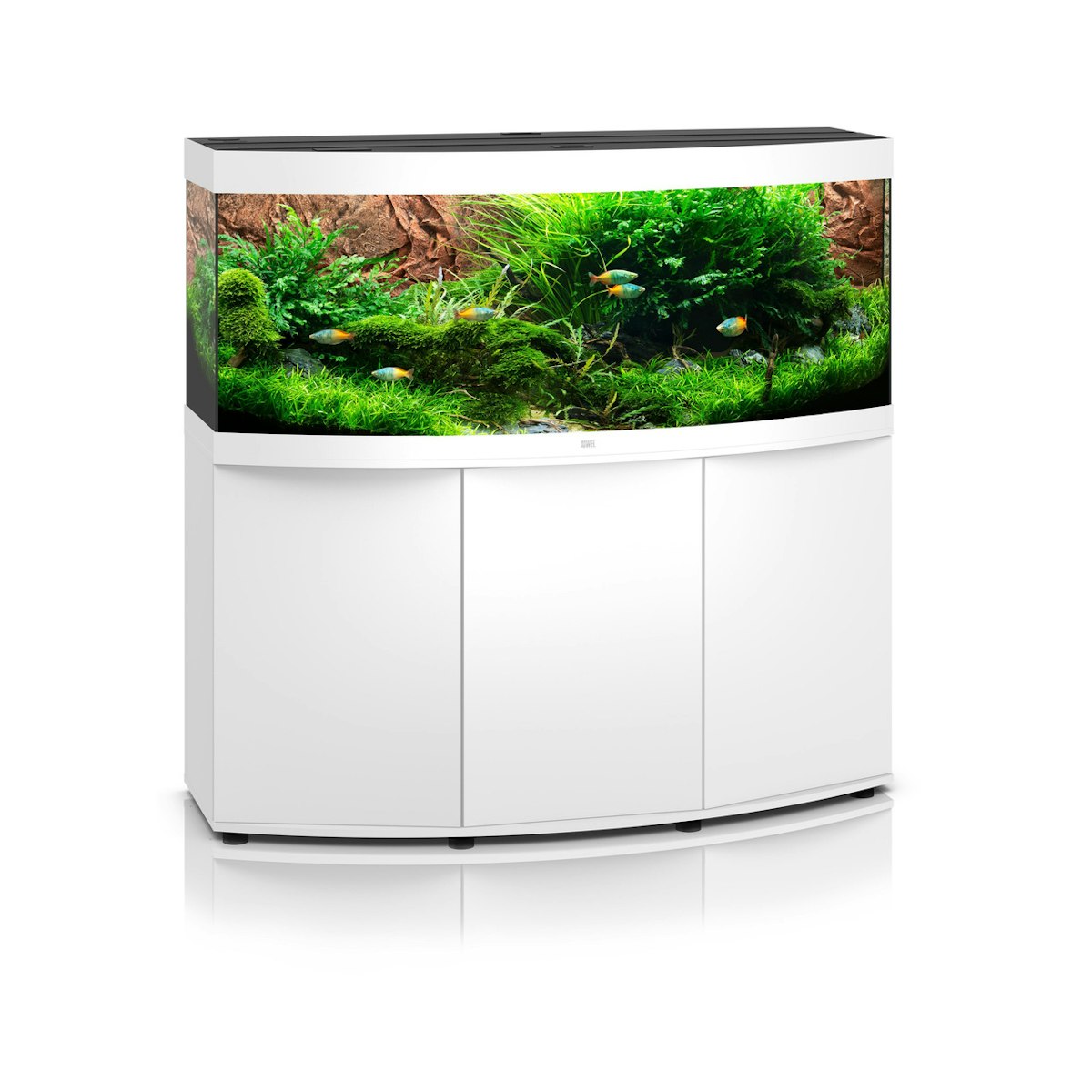 JUWEL Vision 450 LED Aquarium mit Unterschrank weiß
