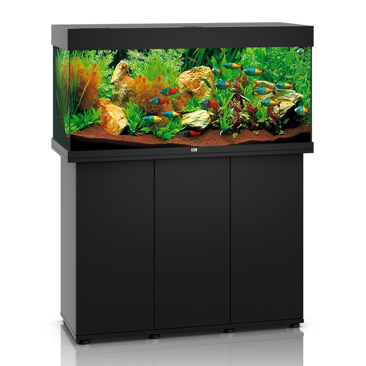 Juwel Rio 180 LED Komplett Aquarium mit Unterschrank SBX grau von Juwel