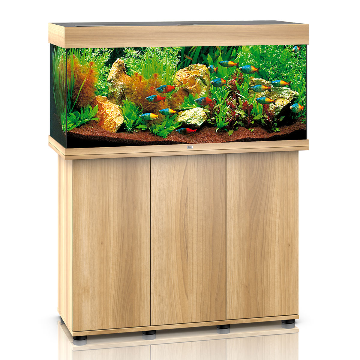 Juwel Rio 180 LED Komplett Aquarium mit Unterschrank SBX helles holz von Juwel