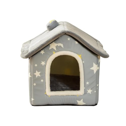 Cat Bed House, Cat Cube, Soft Kitten Bed, Waterproof Pet Furniture, Cozy Cat Bed House with Removable Cushion for Indoor Comfort Waterproof Kitten Cube House for Cats, Dogs, and Other Pets von Jvjggag