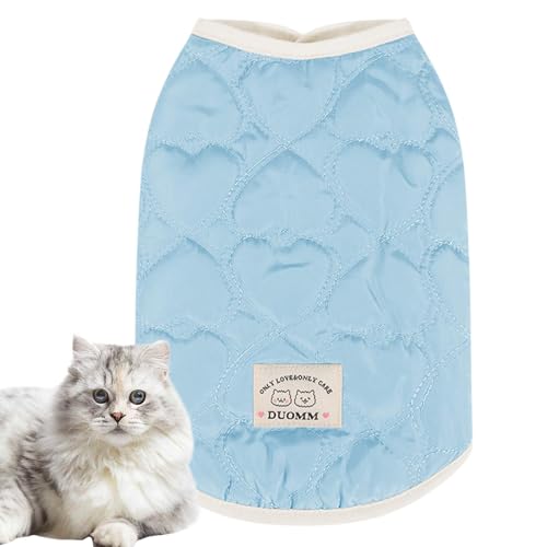 Cat Clothes, Winter Cat Coat Dog Clothes Vest, Thermal Dog Clothing Fall Winter Pet Coat, Warm and Stylish Pet Outerwear for Small to Medium Dogs and Cats, Fleece Lined Pet Winter Jacket for Cold von Jvjggag